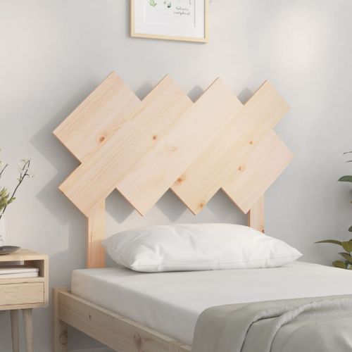 Tête de lit 92x3x81 cm Bois massif de pin - Photo n°3; ?>