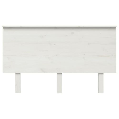 Tête de lit Blanc 184x6x82,5 cm Bois massif de pin - Photo n°3; ?>