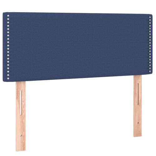 Tête de lit Bleu 80x5x78/88 cm Tissu - Photo n°2; ?>