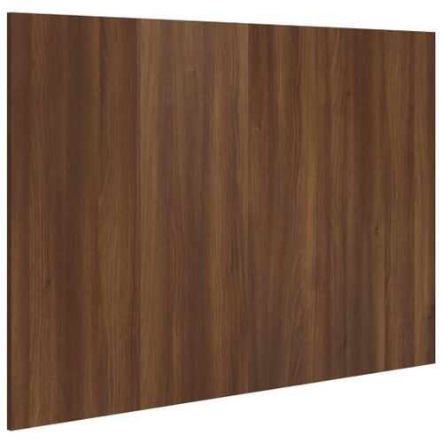 Tête de lit Chêne marron 120x1,5x80 cm Bois d'ingénierie - Photo n°2; ?>