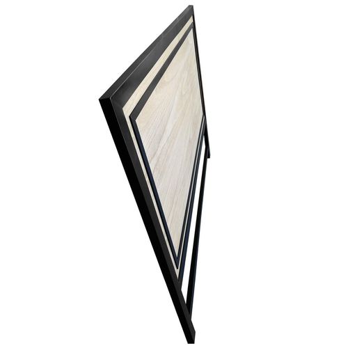 Tête de lit chêne massif clair et noir Meira 160 cm - Photo n°2; ?>