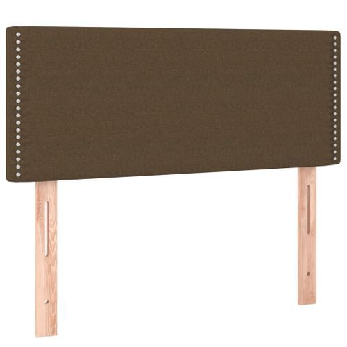 Tête de lit Marron Foncé 80x5x78/88 cm Tissu - Photo n°2; ?>