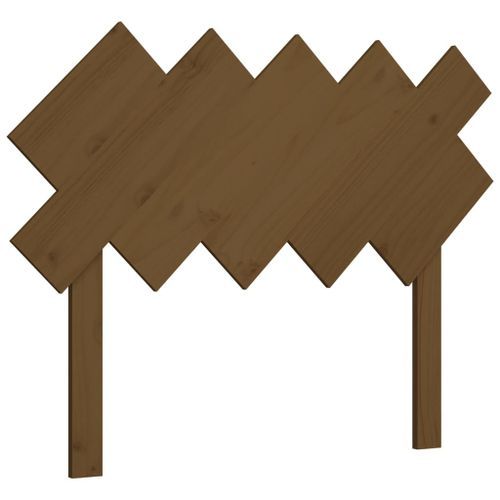 Tête de lit Marron miel 104x3x80,5 cm Bois massif de pin - Photo n°2; ?>