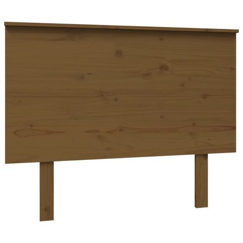 Tête de lit Marron miel 104x6x82,5 cm Bois massif de pin - Photo n°2; ?>