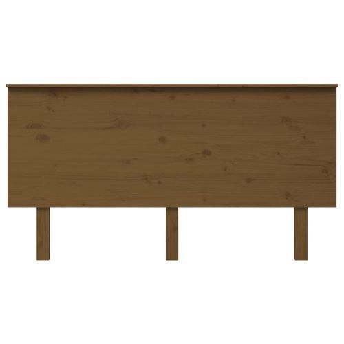 Tête de lit Marron miel 154x6x82,5 cm Bois massif de pin - Photo n°3; ?>