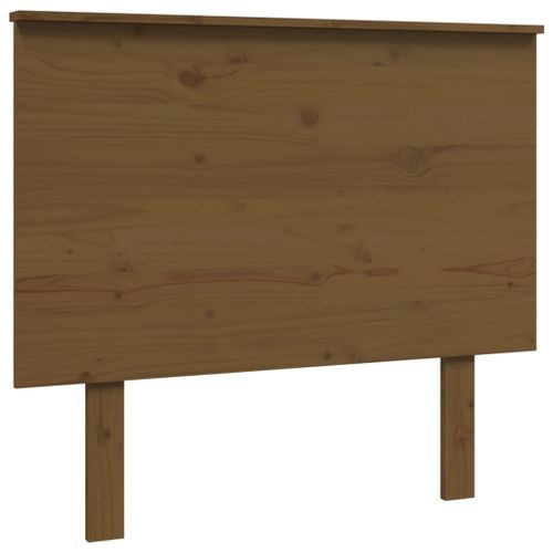 Tête de lit Marron miel 94x6x82,5 cm Bois massif de pin - Photo n°2; ?>