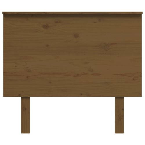 Tête de lit Marron miel 94x6x82,5 cm Bois massif de pin - Photo n°3; ?>