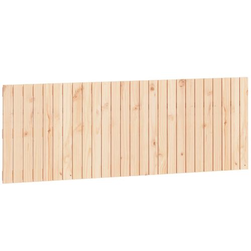 Tête de lit murale 166x3x60 cm Bois massif de pin - Photo n°2; ?>