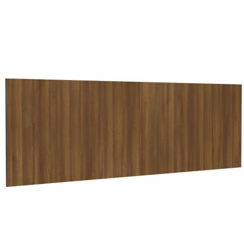 Tête de lit murale Chêne marron 240x1,5x80 cm Bois d'ingénierie - Photo n°2; ?>