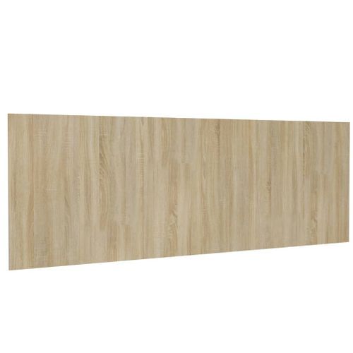 Tête de lit murale Chêne sonoma 240x1,5x80 cm Bois d'ingénierie - Photo n°2; ?>