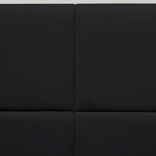 Tête de lit simili cuir noir Lexia 160 cm - Photo n°2; ?>
