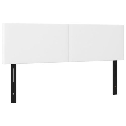 Têtes de lit 2 pcs blanc 72x5x78/88 cm similicuir - Photo n°2; ?>