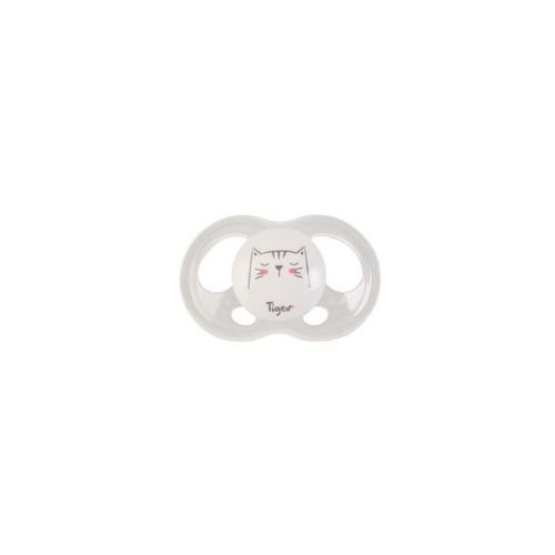 TIGEX 2 Sucettes Soft Touch Silicone Taille 0-6 m Ourson Chat - Photo n°2; ?>
