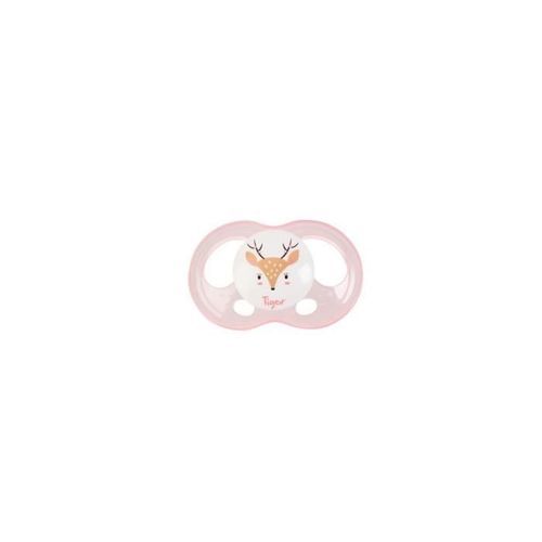 TIGEX 2 Sucettes Soft Touch Silicone Taille 18m+ Biche chat Fille - Photo n°2; ?>