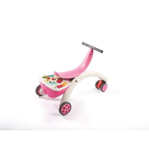 TINY LOVE Chariot de marche, Trotteur Evolutif Tiny Rider 5 en 1, avec frein, Rose - Photo n°2; ?>