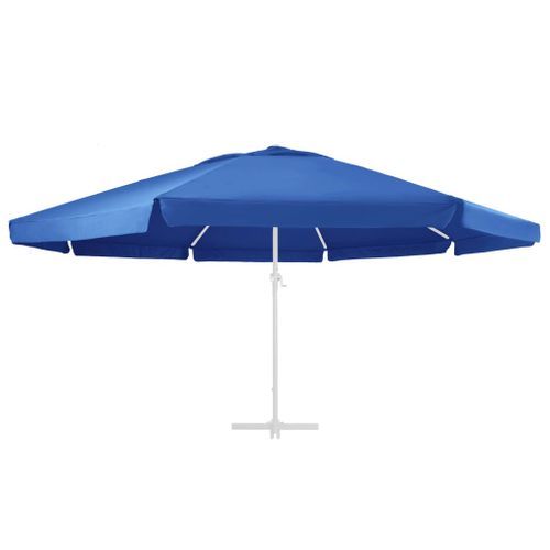 Tissu de remplacement pour parasol d'extérieur Bleu azuré 600cm - Photo n°2; ?>