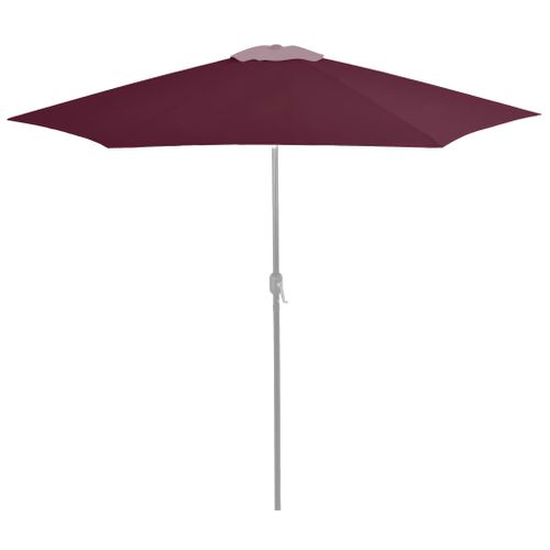 Tissu de remplacement pour parasol d'extérieur Bordeaux 300 cm - Photo n°2; ?>