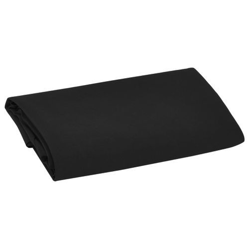 Tissu de remplacement pour parasol d'extérieur Noir 300 cm - Photo n°3; ?>