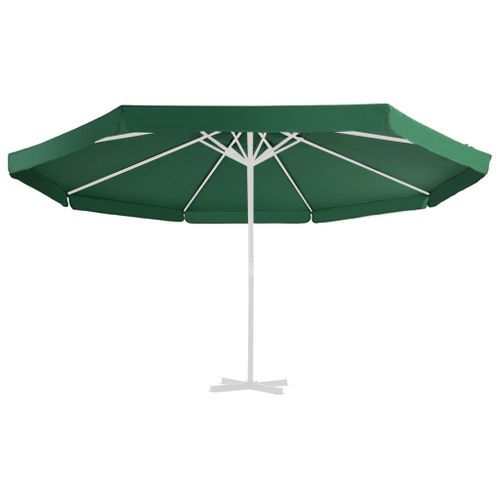 Tissu de remplacement pour parasol d'extérieur Vert 500 cm - Photo n°2; ?>