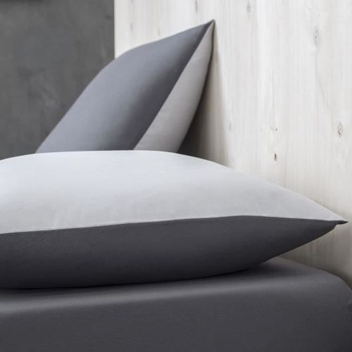 TODAY Access Lot Parure de lit - 1 personne - 140 x 200 cm et Drap Housse 90 x 190 cm - Canon de fusil et Zinc - Photo n°3; ?>