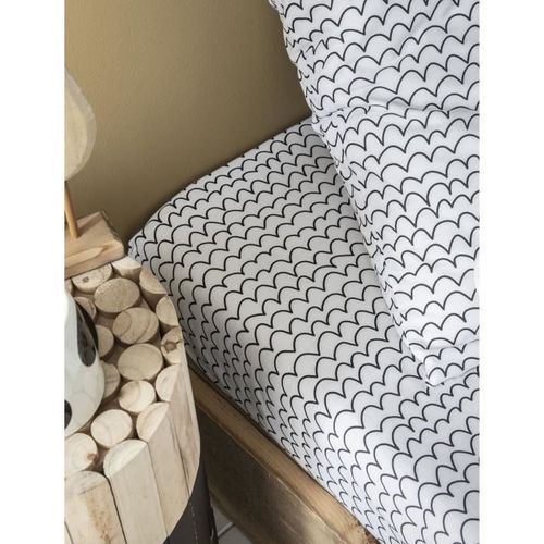 TODAY Drap Housse - Coton imprimé - 90 x 190 cm - Photo n°2; ?>