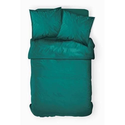 TODAY housse de couette 100% coton - 220x240 cm - Vert émeraude - Photo n°2; ?>