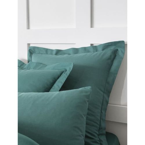 TODAY housse de couette 100% coton - 220x240 cm - Vert émeraude - Photo n°3; ?>