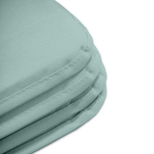 TODAY Lot De 4 Galettes De Chaise SKY 38x38x1,5cm - Déperlant - Bleu Aqua 8 TODAY Lot de 4 galettes de chaise SKY 38x38x1,5cm - Déperlant - Bleu Aqua - Photo n°2; ?>