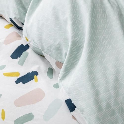 TODAY Parure De Couette 100 % Coton 240x260cm SUNSHINE #3.1 - Blanc Et Bleu 12 TODAY Parure de couette 100 % Coton 240x260cm SUNSHINE #3.1 - Blanc et bleu - Photo n°2; ?>