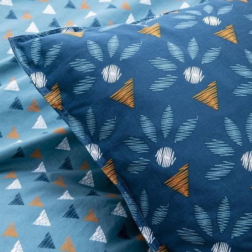 TODAY Parure De Couette 100 % Coton 240x260cm SUNSHINE #3.13 - Bleu 12 TODAY Parure de couette 100 % Coton 240x260cm SUNSHINE #3.13 - Bleu - Photo n°2; ?>