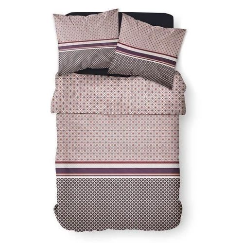 TODAY Parure de couette Enjoy JINN 100% coton - 220 x 240 cm - Rose - Photo n°3; ?>