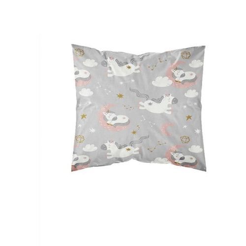 TODAY Parure de lit Enfant Kids First 1.12 - 1 personne - Housse de couette 140 x 200 et 1 taie d'oreiller 63 x 63 - Imprimé gris - Photo n°2; ?>