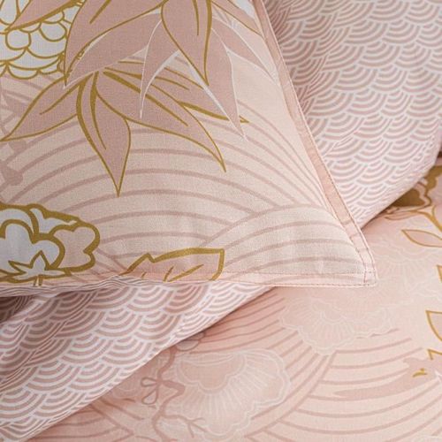 TODAY Parure de lit SUNSHINE 5.23 - 2 personnes - 240 x 260 cm coton - Imprimé Rose Floral TODAY - Photo n°3; ?>
