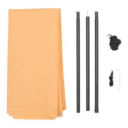 Toile D'ombrage Avec Poteaux HDPE Carré 3 X 3 M Beige 13 Toile d'ombrage avec poteaux HDPE Carré 3 x 3 m Beige - Photo n°3; ?>