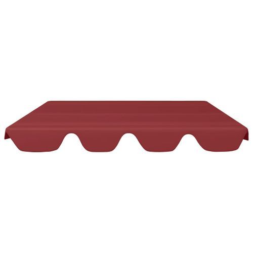 Toit de rechange balançoire Bordeaux 150/130x70/105 cm 270 g/m² - Photo n°3; ?>