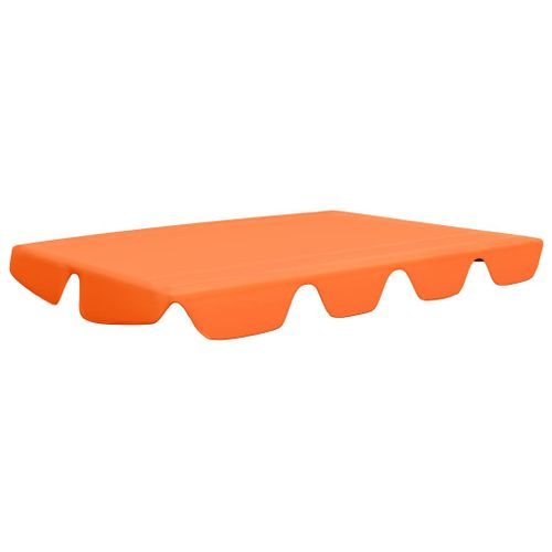 Toit de rechange balançoire Orange 188/168x110/145 cm 270 g/m² - Photo n°2; ?>