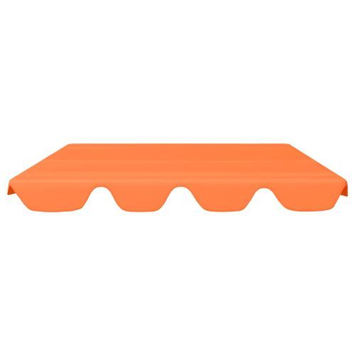 Toit de rechange balançoire Orange 188/168x110/145 cm 270 g/m² - Photo n°3; ?>