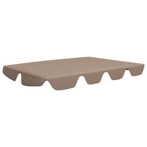 Toit de rechange de balançoire Taupe 150/130x70/105 cm - Photo n°2; ?>