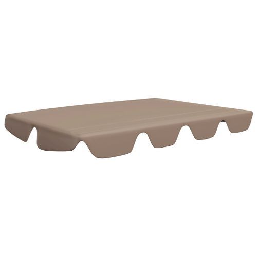 Toit de rechange de balançoire Taupe 188/168x110/145 cm - Photo n°2; ?>