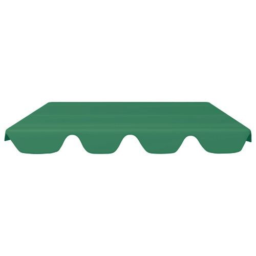 Toit de rechange de balançoire Vert 150/130x70/105 cm - Photo n°3; ?>