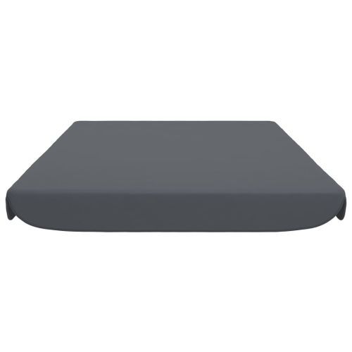 Toit de rechange pour balançoire de jardin Anthracite 192x147cm - Photo n°3; ?>