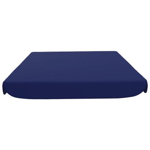 Toit de rechange pour balançoire de jardin Bleu 192x147 cm - Photo n°3; ?>