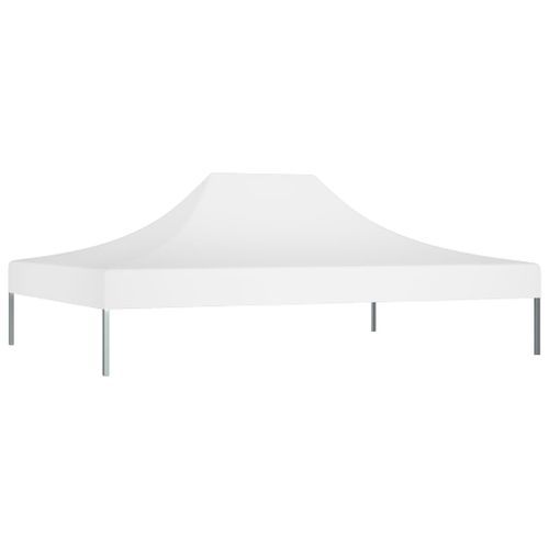 Toit de tente de réception 4,5x3 m Blanc 270 g/m² - Photo n°2; ?>