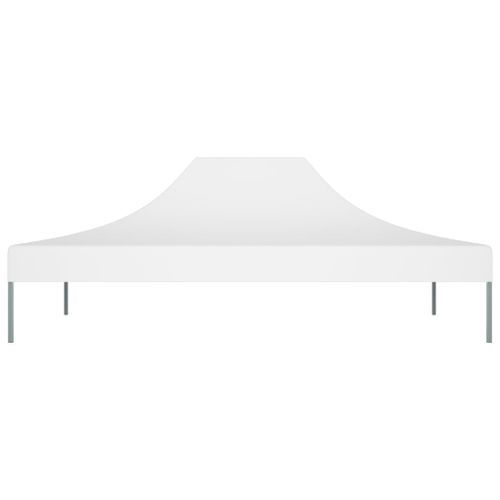 Toit de tente de réception 4,5x3 m Blanc 270 g/m² - Photo n°3; ?>
