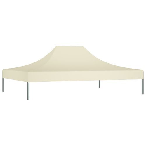 Toit de tente de réception 4,5x3 m Crème 270 g/m² - Photo n°2; ?>