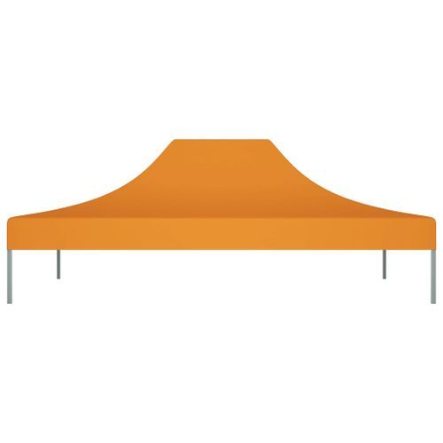 Toit de tente de réception 4,5x3 m Orange 270 g/m² - Photo n°3; ?>