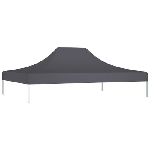 Toit de tente de réception 4x3 m Anthracite 270 g/m² - Photo n°2; ?>