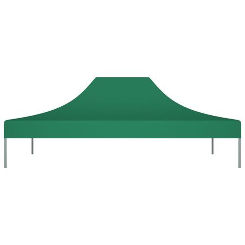 Toit de tente de réception 4x3 m Vert 270 g/m² - Photo n°3; ?>