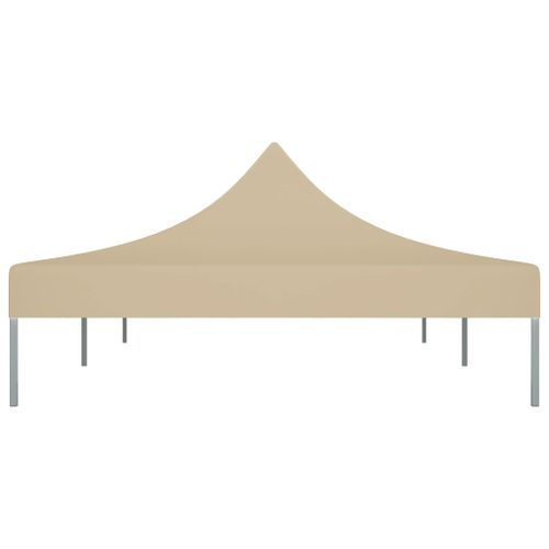 Toit de tente de réception 6x3 m Beige 270 g/m² - Photo n°3; ?>