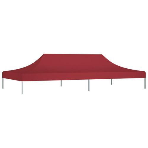 Toit de tente de réception 6x3 m Bordeaux 270 g/m² - Photo n°2; ?>